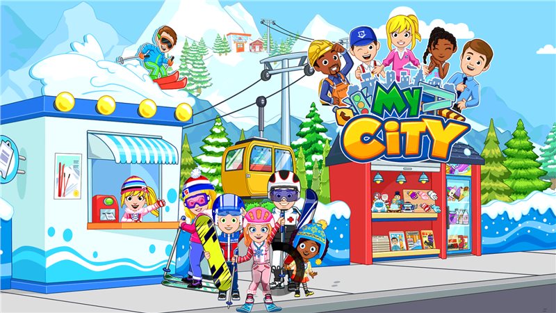 我的城市滑雪圣地游戏下载-我的城市滑雪圣地安卓版下载