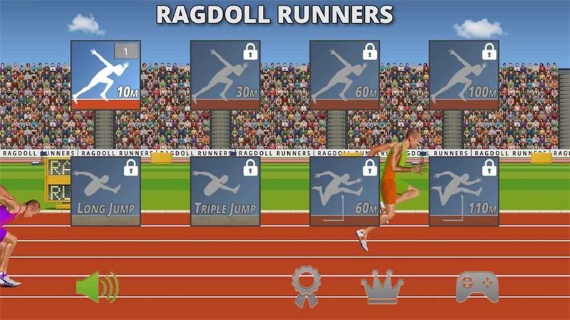 跑步模�M器破解版（Ragdoll Runners）