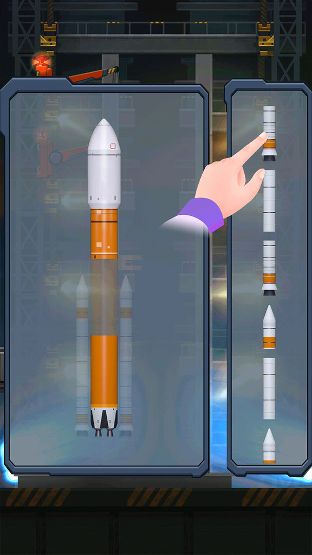 火箭遨游太空模拟