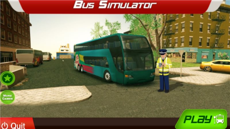 巴士停车3D模拟(Modern Tourist Bus parking 3D Game)
