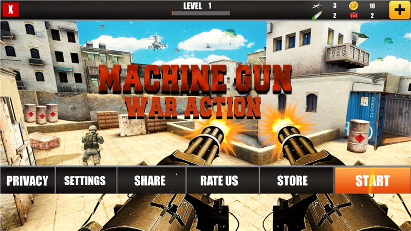 战争加特林（Machine Gun Games War Action）