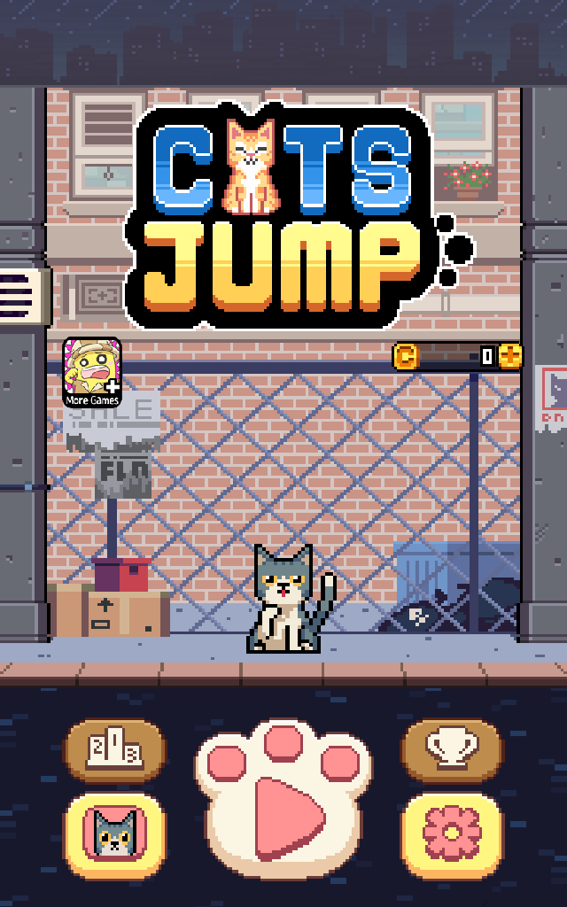 猫猫像素跳跃（Cat Jump）